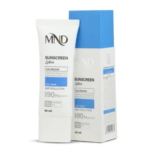 لوسیون ضد آفتاب با SPF 90 بی رنگ مناسب پوست چرب